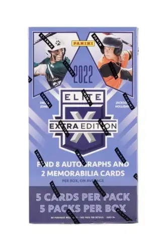 2022 Panini Elite Extra Edition Baseball Hobby Box 1