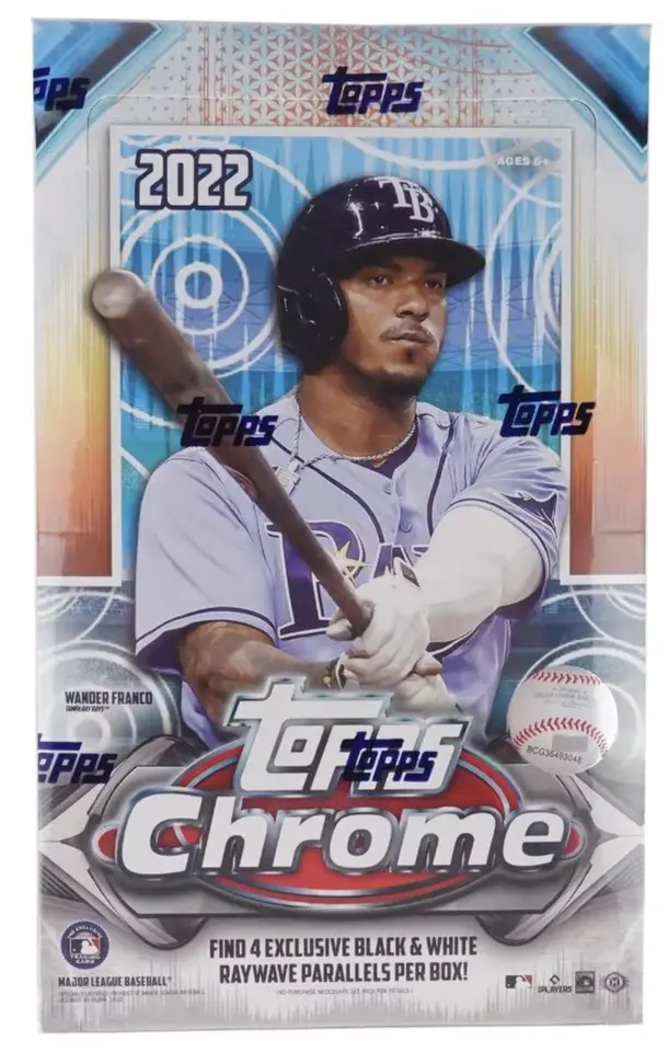2022 Topps Chrome Mlb Baseball Sonic Edition Hobby Lite Box 1