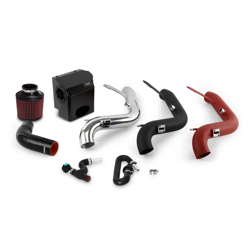 Mishimoto Performance Cold Air Intake Kit For 2016 Ford Fiesta St 1.6L — Wrinkle Black Finish 1