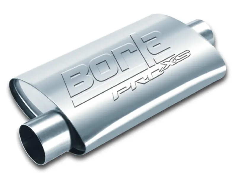 Borla Universal 2.0-Inch Inlet/Outlet Performance Muffler 1
