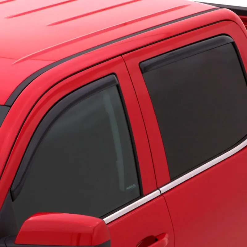 Avs 11-18 Nissan Juke Ventvisor In-Channel Front & Rear Window Deflectors 4Pc - Smoke 1