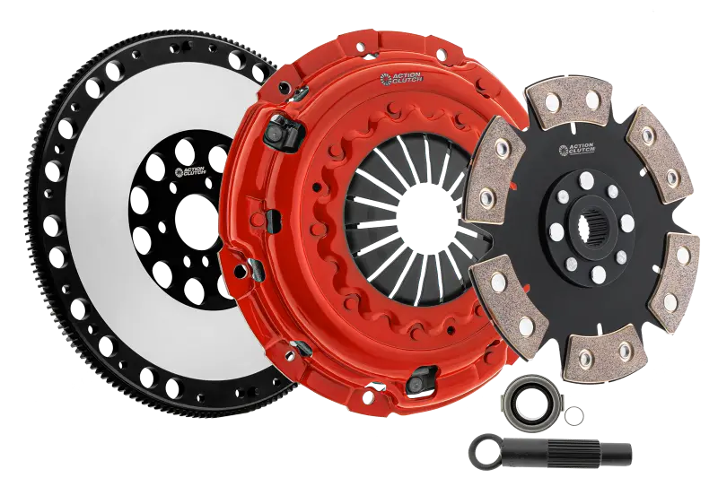 Action Clutch Stage 4 Performance Kit With Lightweight Flywheel For 1996–1999 Bmw M3 (S52 3.2L) 1