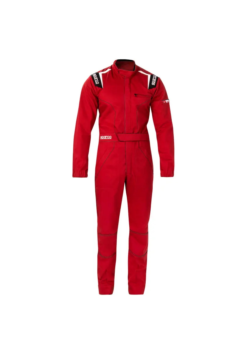 Sparco Ms4 Racing Suit – Small Size, Red Colorway 1