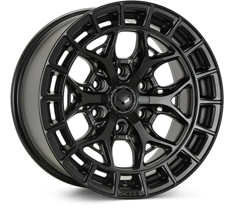 Vossen Hfx-6 Forged Alloy Wheel – 22X9.5In, 6X139.7Mm, +30Mm Offset, Satin Black 1