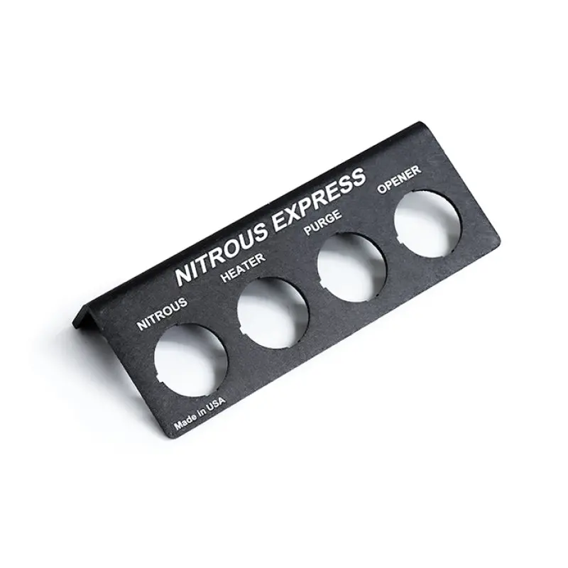 Nitrous Express Universal Horizontal Switch Panel For Nitrous Activation 1