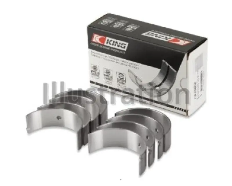 King Engine Bearings – Honda D16A/D16Y/D16Z Connecting Rod Bearing Set (1590Cc, +0.25Mm Oversize) 1
