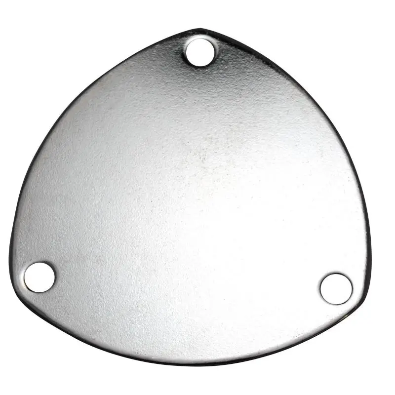 Qtp 4-Inch Bolt-On Qtec 3-Bolt Exhaust Cover Plate 1
