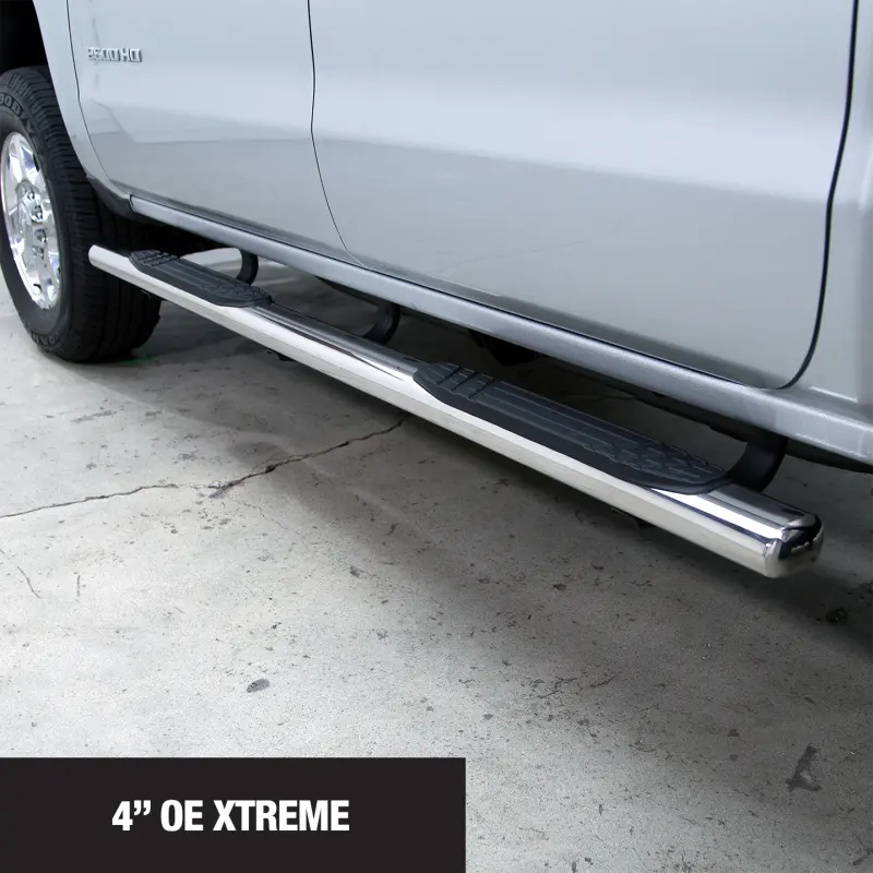 Go Rhino Oe Xtreme 4-Inch Stainless Steel Side Steps – 80-Inch Length, Heavy-Duty Design 1