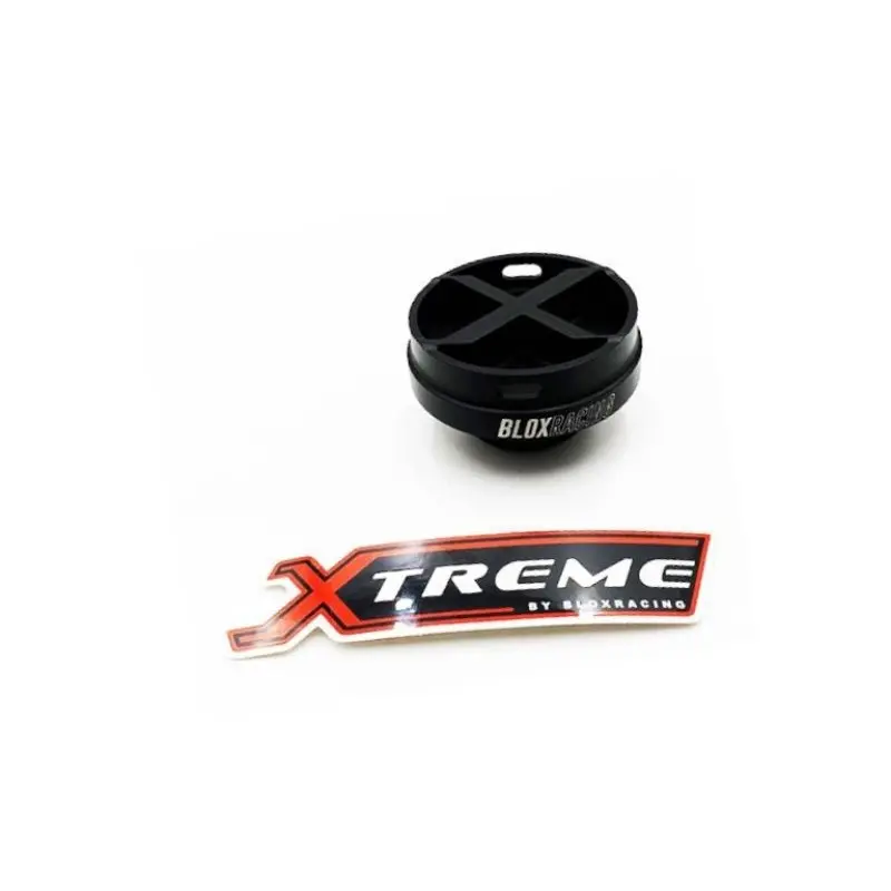 Blox Racing Billet Aluminum Oil Cap For Honda – Xtreme Line Series, Matte Black Finish 1