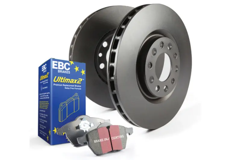 Ebc Ultimax S1 Brake Kit – Performance Pads + Rk Drilled & Slotted Rotors 1