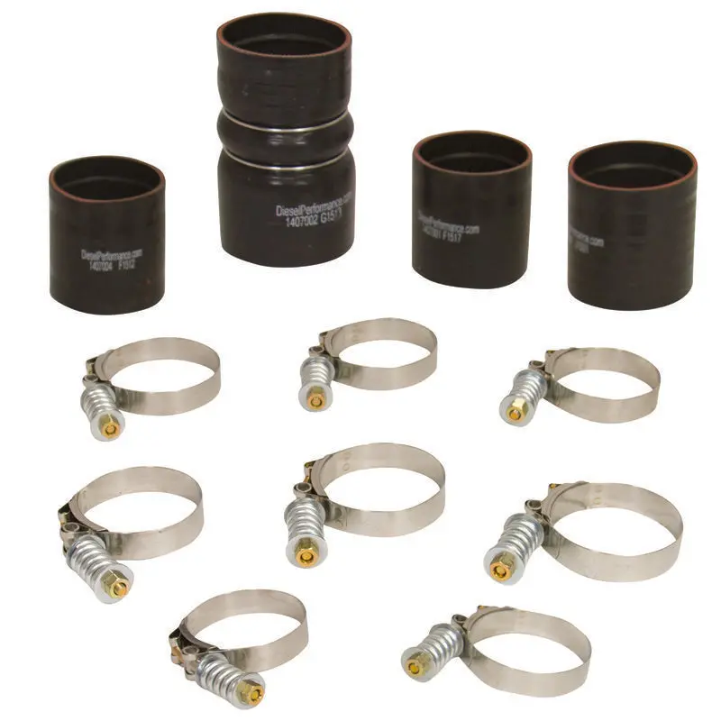 Bd Diesel Intercooler Hose And Clamp Kit For 2008–2010 Ford 6.4L Powerstroke 1