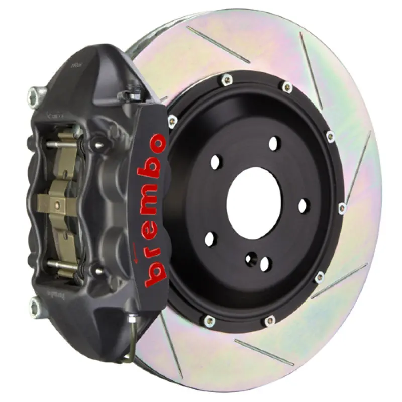 Brembo Rear Big Brake Kit For 2023+ Nissan Z (Rz34) – Gts Series, 4-Piston Calipers, 380X28Mm Two-Piece Slotted Rotors, Type-1 Black Finish 1