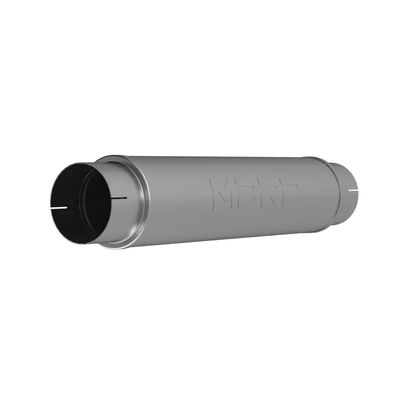 Mbrp Universal Stainless Steel Muffler – 5-Inch Inlet/Outlet, 24-Inch Body, T409 Grade 1