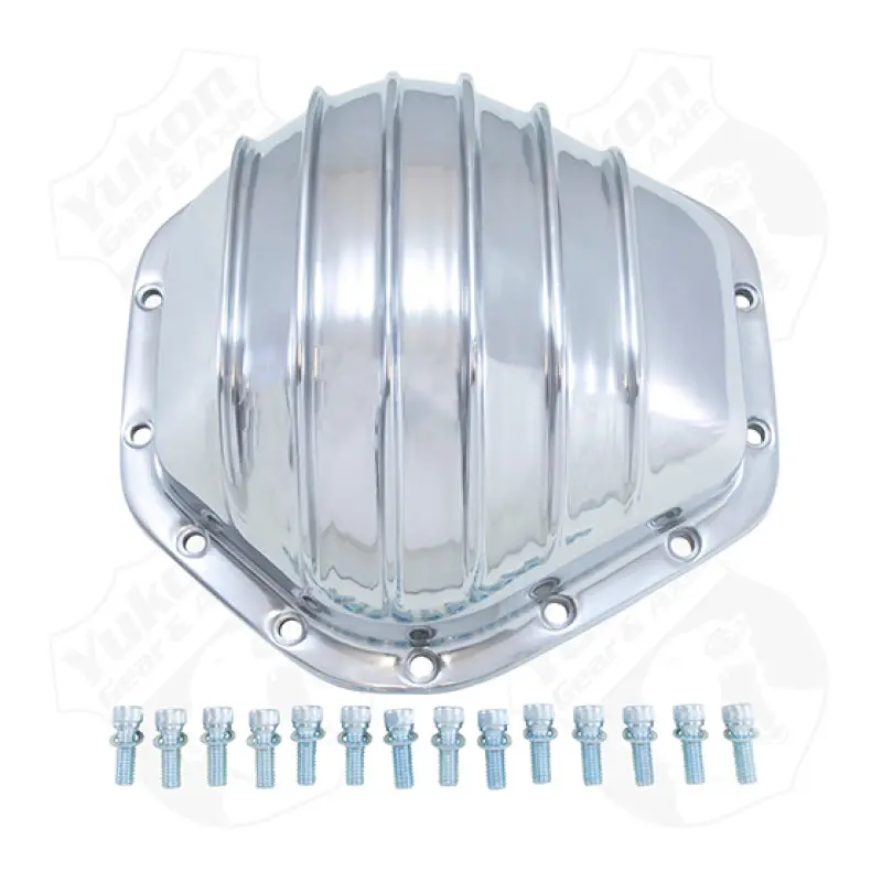 Yukon Gear Polished Aluminum Differential Cover For Gm 10.5″ 14-Bolt Truck Axles 1