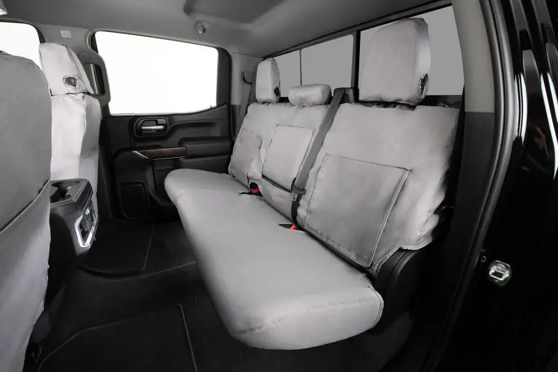 Covercraft Polycotton Seatsaver Front Row Seat Covers – Custom Fit For 2007–2011 Honda Element, Grey 1