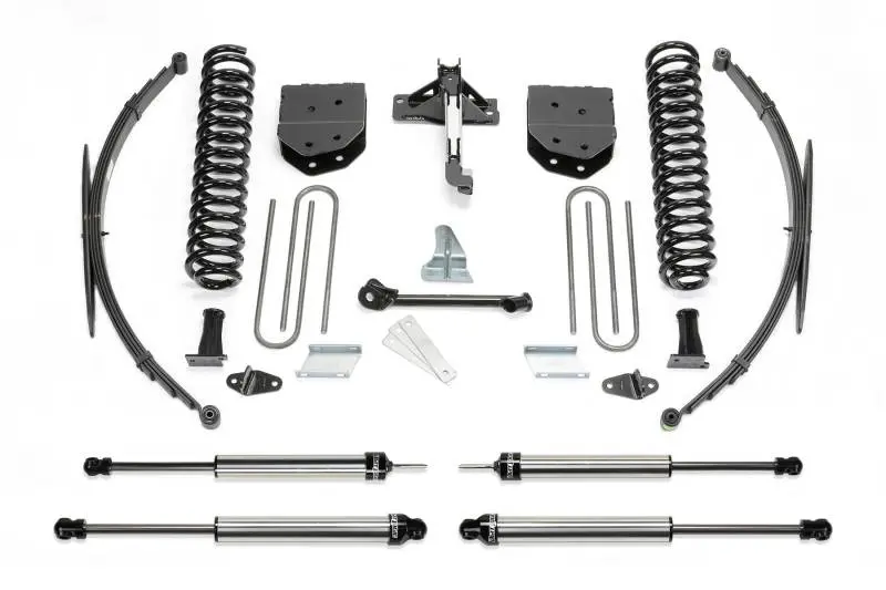 Fabtech 8-Inch Lift System For 2008–2016 Ford F-250/F-350 4Wd – Includes Dual-Mode Shocks And Rear Leaf Springs 1