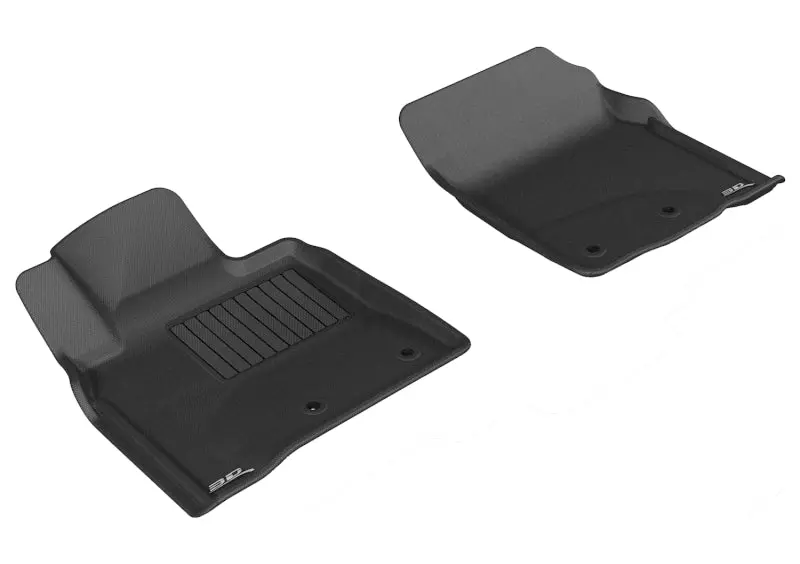 3D Maxpider 2012-2020 Lexus/Toyota Lx/Land Cruiser Kagu 1St Row Floormat - Black 1