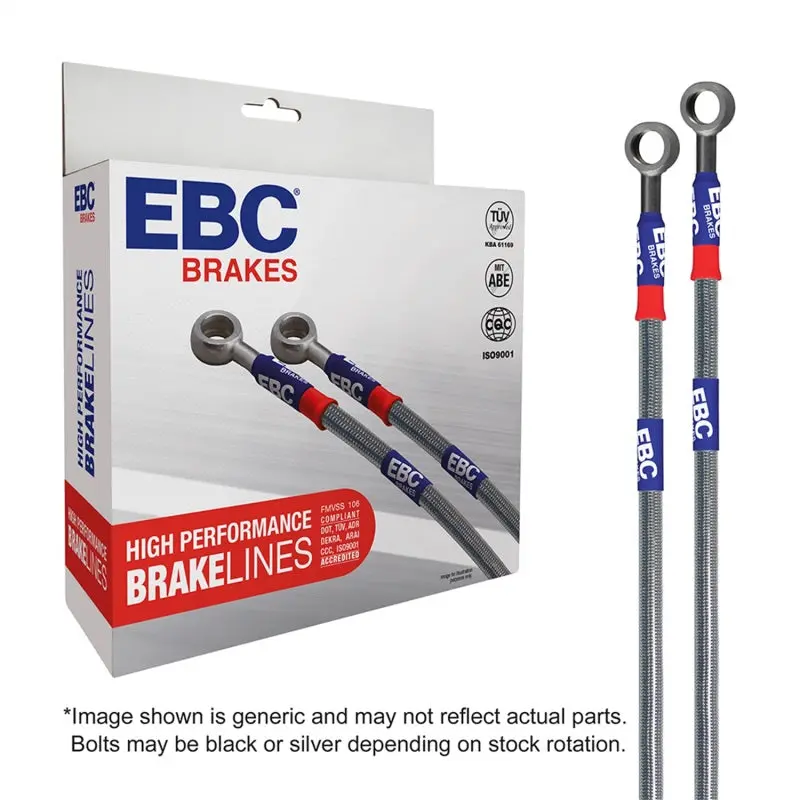 Ebc Stainless Steel Brake Line Kit For 1996–1998 Volkswagen Gti Mk3 Vr6 (2.8L) 1