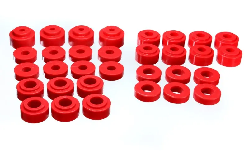 Energy Suspension Red Gm Vehicle Body Mount Kit 1