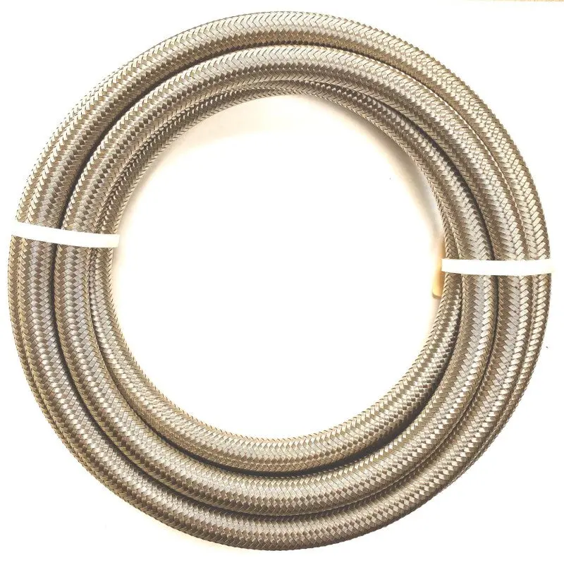 Fragola 3000 Series Stainless Steel Race Hose – -8An Size, 6-Foot Length 1
