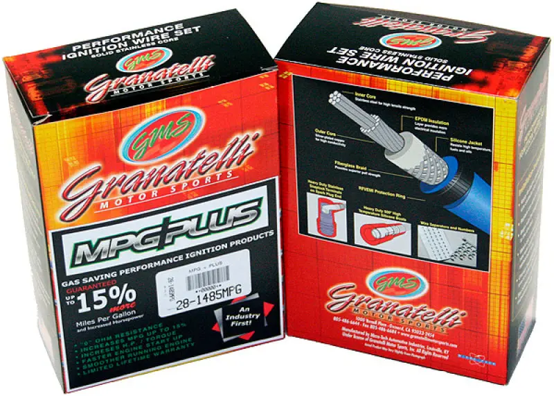 Granatelli Performance Ignition Wires For 1986–1989 Acura Integra 1.6L 4-Cylinder 1