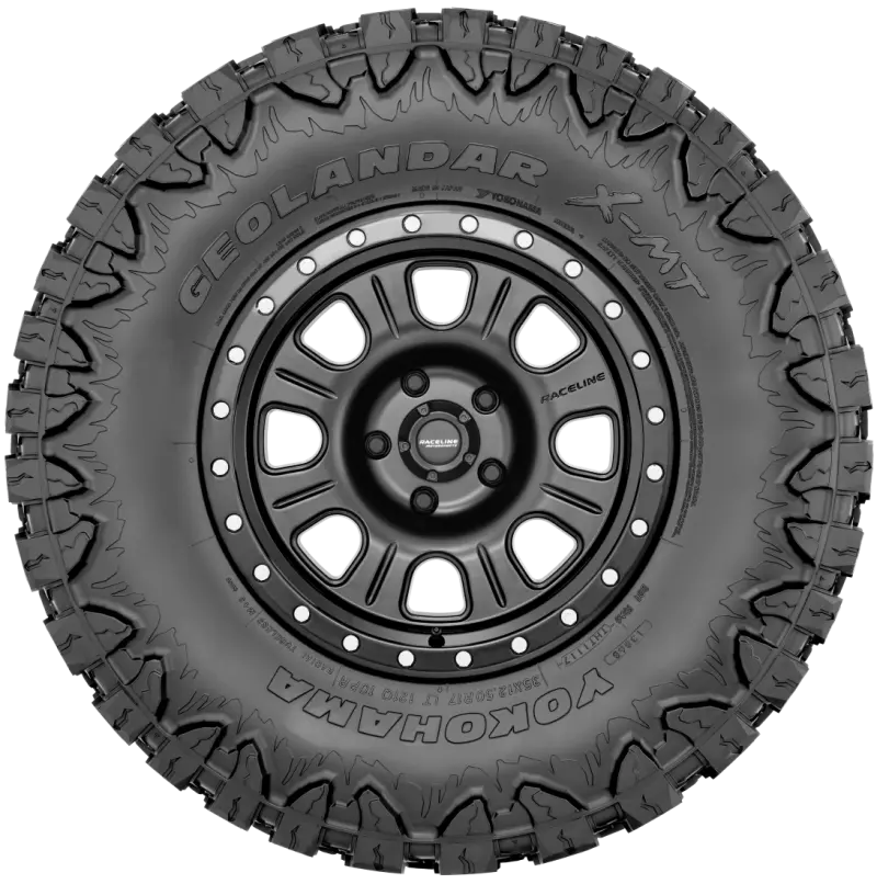 Yokohama Geolandar X-Mt All-Terrain Tire – 35X12.50R18Lt, 123Q Load Rating, Aggressive Mud-Terrain Tread 1