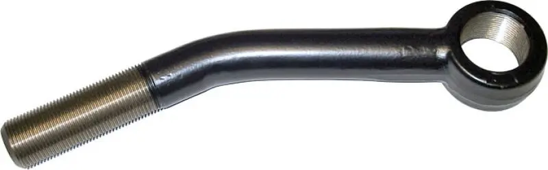 Rockjock Currectlync Drag Link Rod End – Forged Steel, 27° Bend, 1-1/4"-12 Rh Thread, Black Finish 1