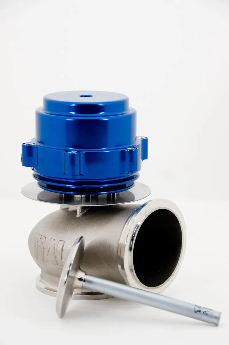 Tial Sport V60 Wastegate – 60Mm Dual-Port, 0.751 Bar (10.9 Psi), Includes Clamps – Blue Anodized 1