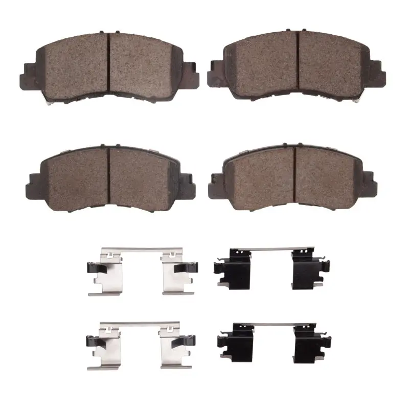 R1 Ceramic Brake Pad & Hardware Kit – Front Axle, Designed For 2018–2025 Mitsubishi Eclipse Cross 1
