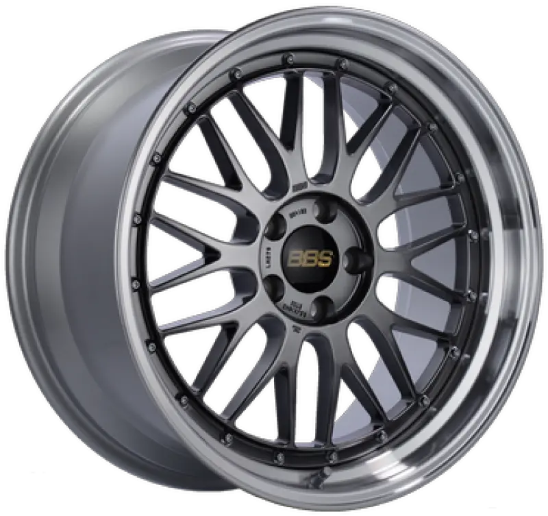 Bbs Lm Forged Alloy Wheel – 20X8.5", 5X114.3, Et30, Diamond Black Face & Cut Lip, 82Mm Centerbore 1