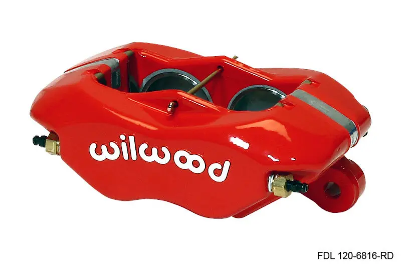 Wilwood Forged Dynalite Red Caliper With 1.75-Inch Pistons And 0.81-Inch Disc Thickness 1
