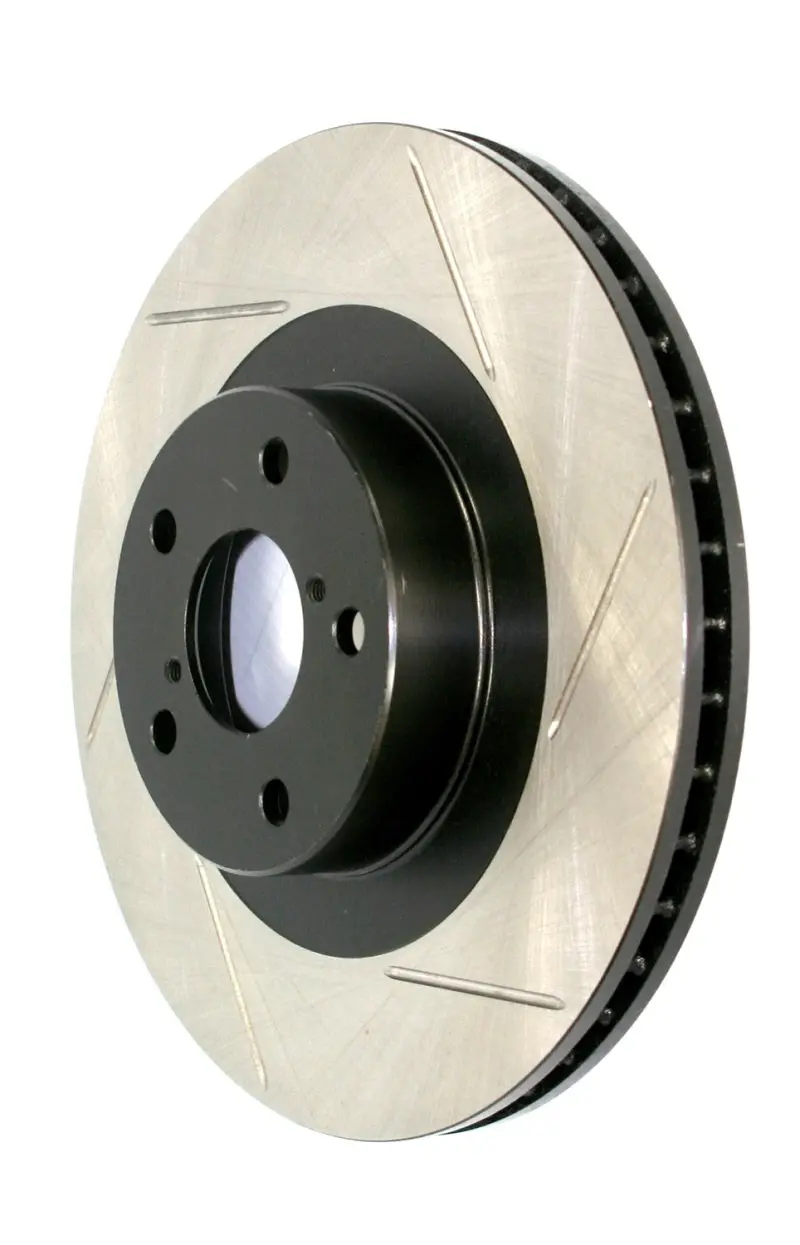 Stoptech Power Slot Cryo-Treated Front Left Slotted Brake Rotor For 2000–2009 Honda S2000 1