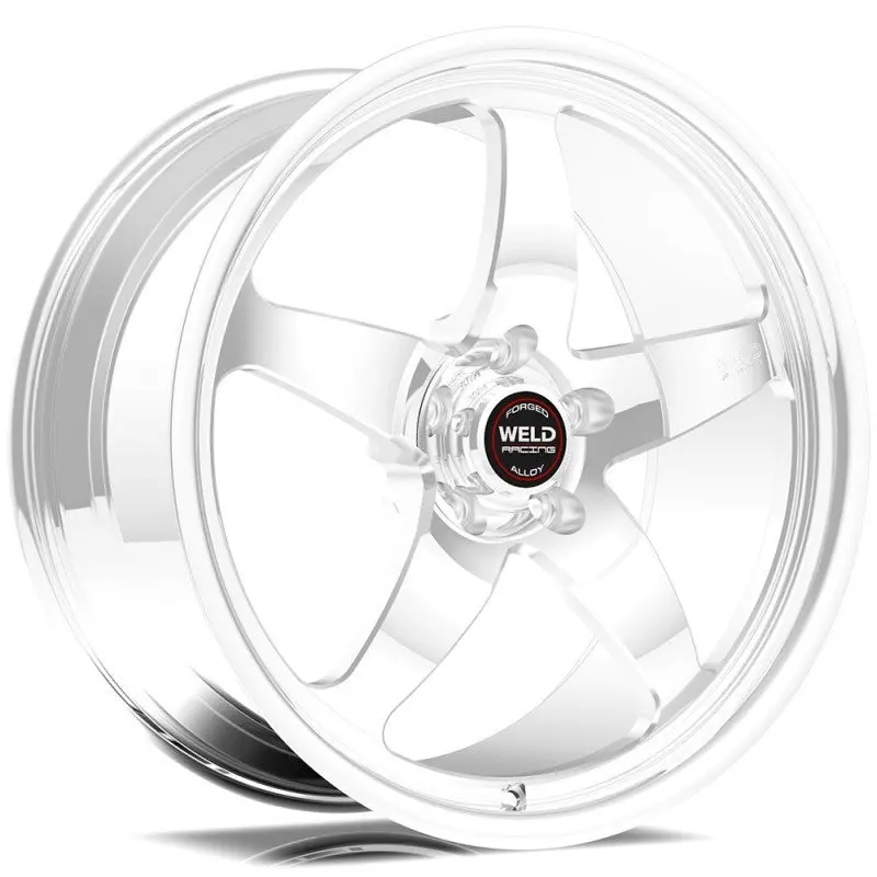 Weld S71 Polished Aluminum Drag Wheel – 20X11", 5X115Mm, 5.8" Backspace, High-Pad Design 1