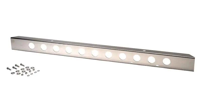Kentrol 54-Inch Front Bumper For 1945–1986 Jeep Cj Models – Polished Silver Finish, Pre-Drilled For Accessories 1