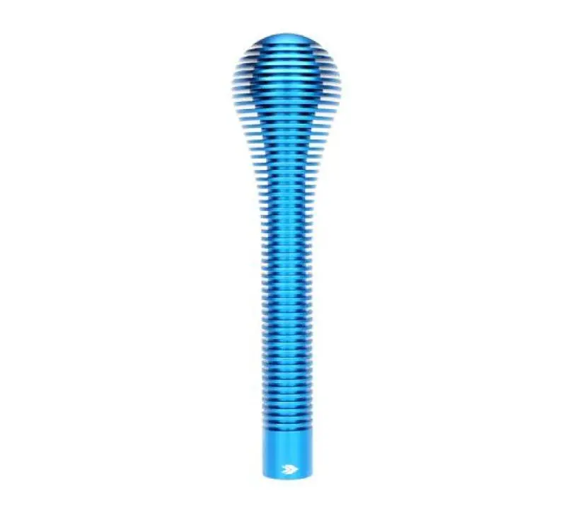 Nrg Shift Knob Heat Sink Bubble Head Long Blue 1