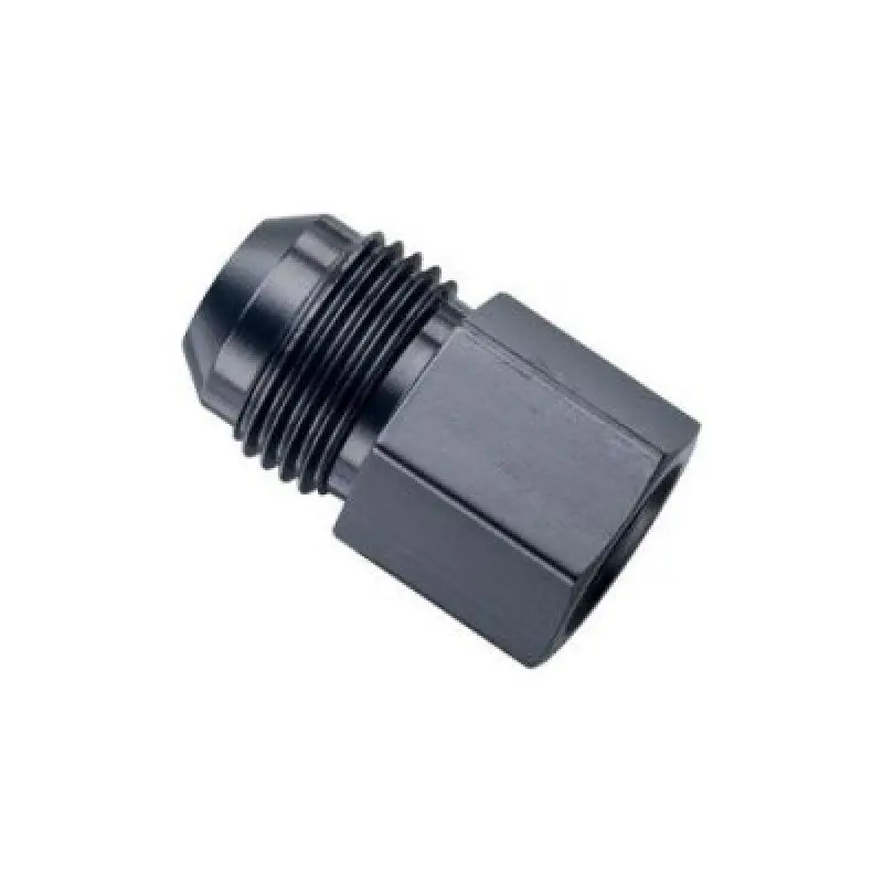 Fragola -8An Female To 14Mm X 1.5 O-Ring Seal Fitting – Black Anodized 1
