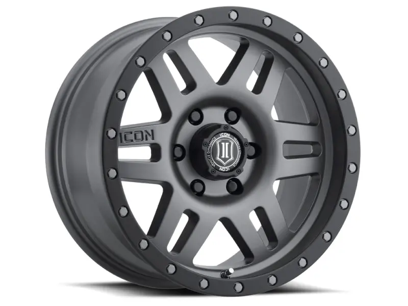 Icon Six Speed Forged Titanium Wheel – 17X8.5", 5X5", -6Mm Offset, 4.5" Backspace, 94Mm Bore 1