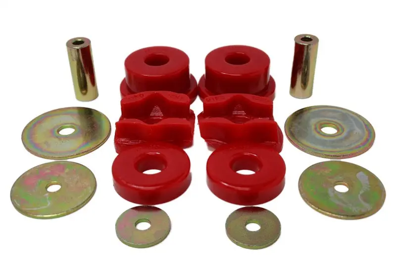 Energy Suspension Transmission Mount Kit – Red Polyurethane For 1997–2001 Honda Cr-V (Automatic, 4Wd) 1