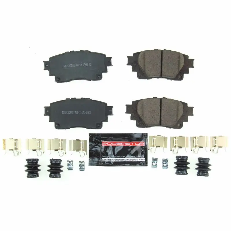 Power Stop Z23 Evolution Sport Rear Brake Pads With Hardware For 2019 Toyota Corolla 1