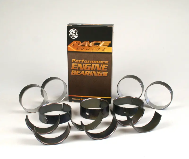 Acl Oversized 0.25Mm Main Bearing Set For 1994–2002 Mitsubishi 6G74 3.5L V6 (3497Cc) 1