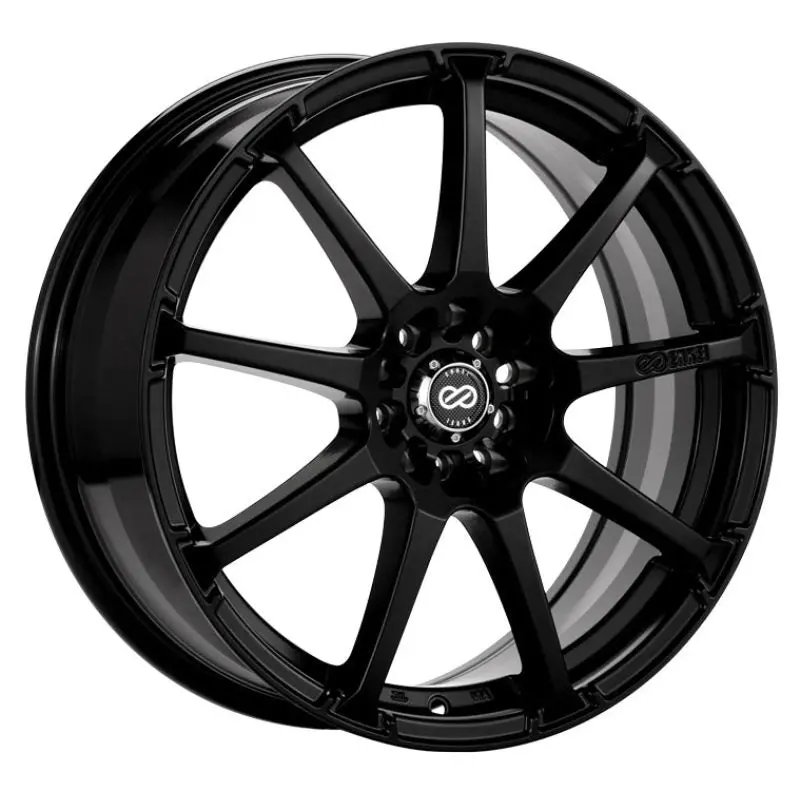 Enkei Edr9 Black Alloy Wheel – 17X7", 5X100/114.3, 45Mm Offset, 72.6Mm Center Bore 1