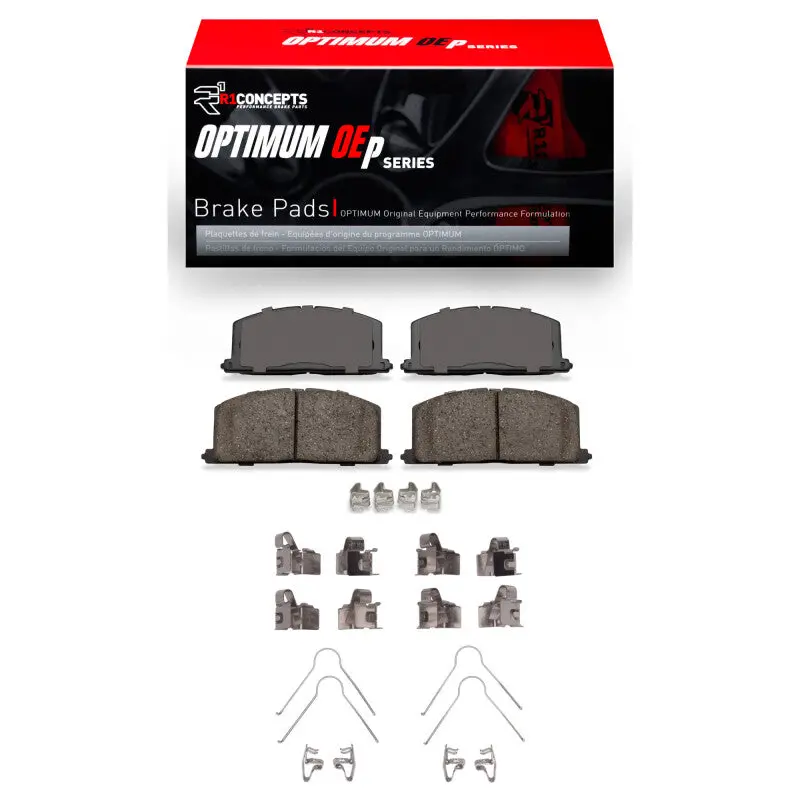 R1 Optimum Oe Front Brake Pad Kit – 1992–1999 Toyota Tercel 1