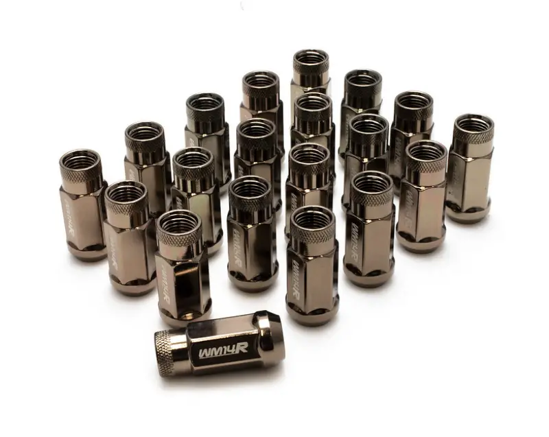Wheel Mate Wm14R 14X1.50 Lug Nuts Titanium Chrome 20 Pcs 1