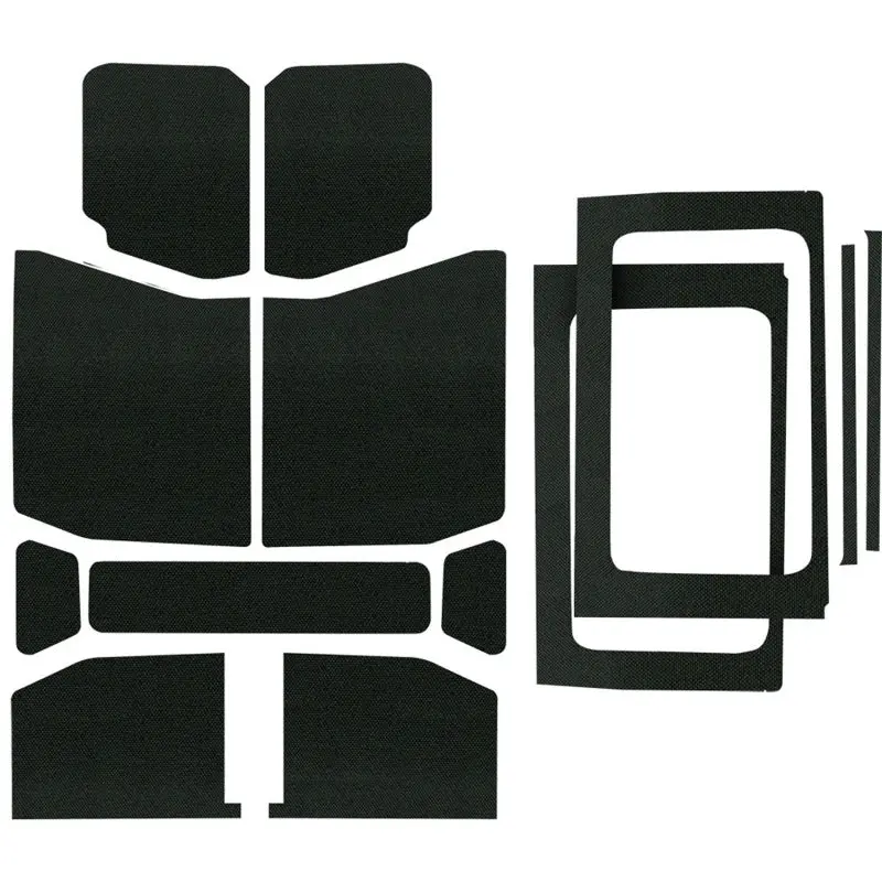 Dei Boom Mat Complete Headliner Kit For 2018–2023 Jeep Wrangler Jl 4-Door – 13-Piece Black Sound-Dampening System 1