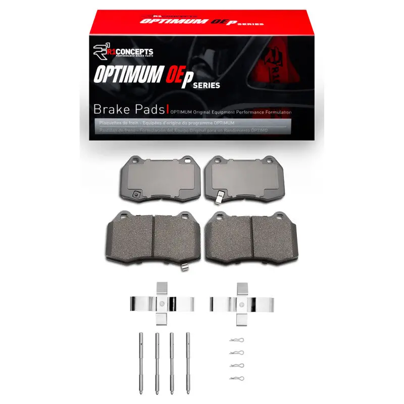 R1 04-06 Nissan Sentra Front Optimum Oe Pads & Hardware Kit 1