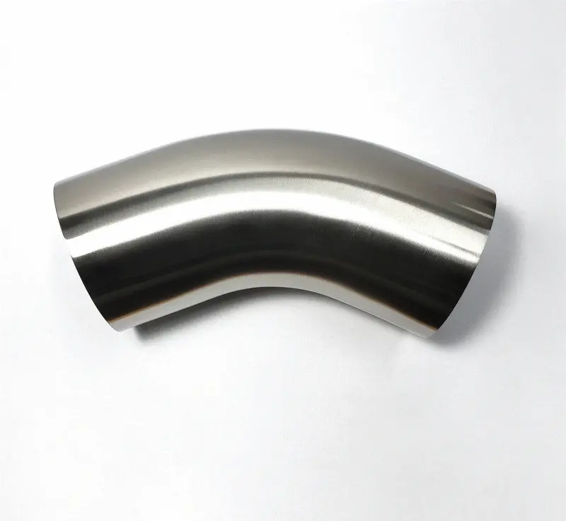 Stainless Bros Mandrel-Bent Tubing – 1.5" Od X 1.5D X 2.25" Clr 45° Elbow 1