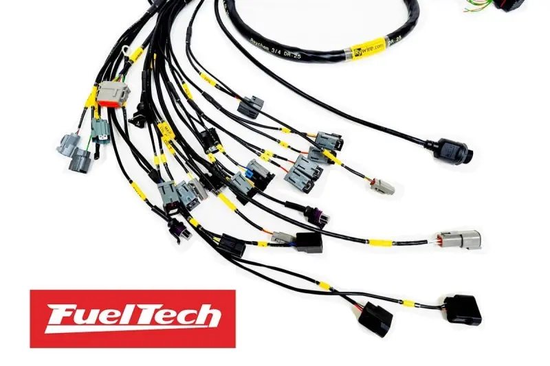 Rywire K-Series Na Engine Wiring Harness For Fueltech 550+ Ecu – 4-Injector Configuration (No Emap Or Boost Sensors) 1