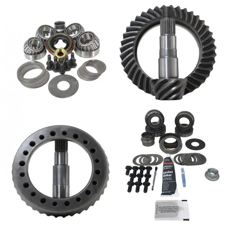 Revolution Gear & Axle Dana 44 Gear Package For 2003–2006 Jeep Wrangler Tj Rubicon – 4.56 Ratio With Thick Front & Rear Koyo Gears 1